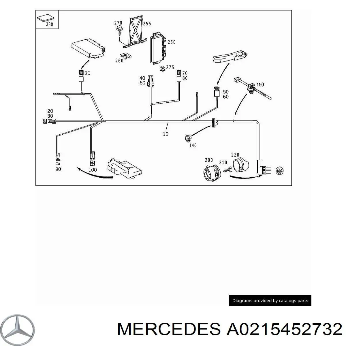 A0215452732 Mercedes