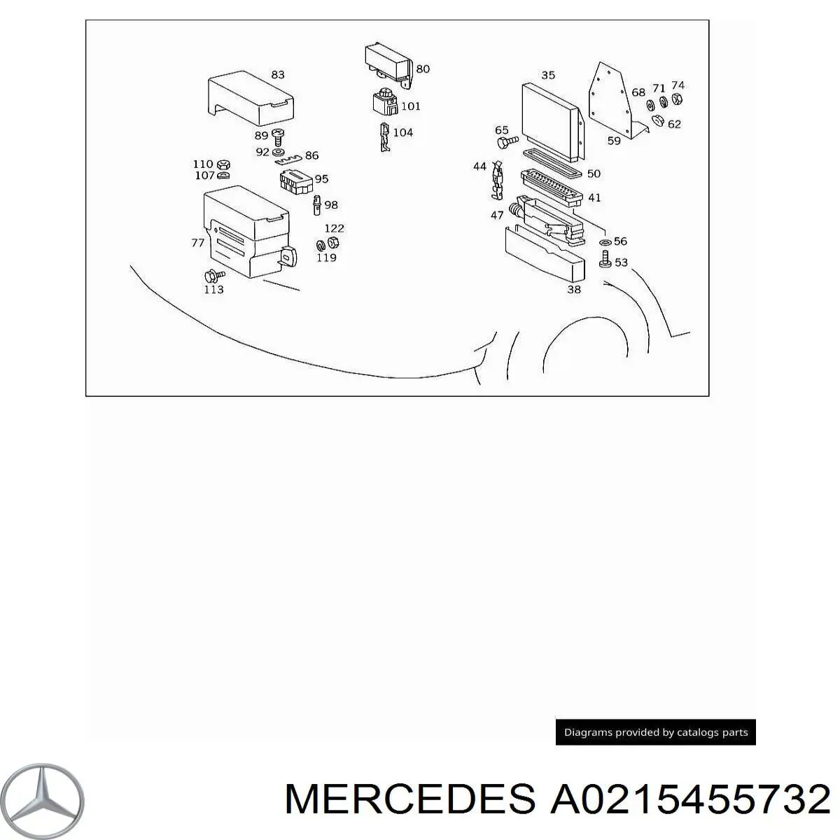 A0215455732 Mercedes