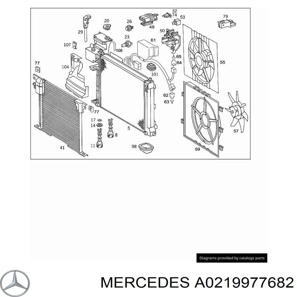 A0219977682 Mercedes