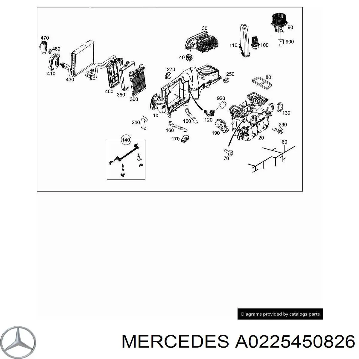  Mercedes A0225450826 precio, desde 6,26 EUR