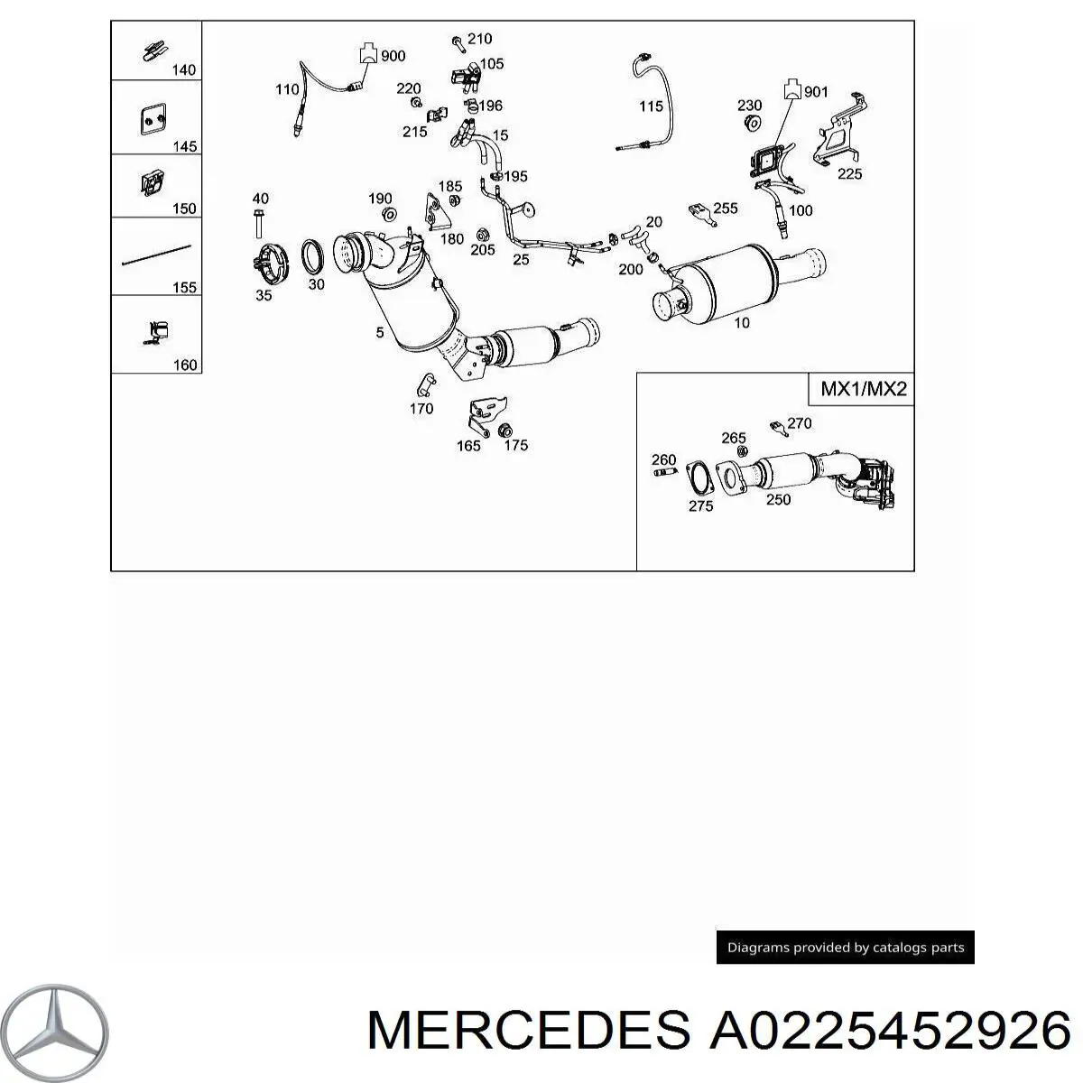 Comprar A0225452926 Mercedes 