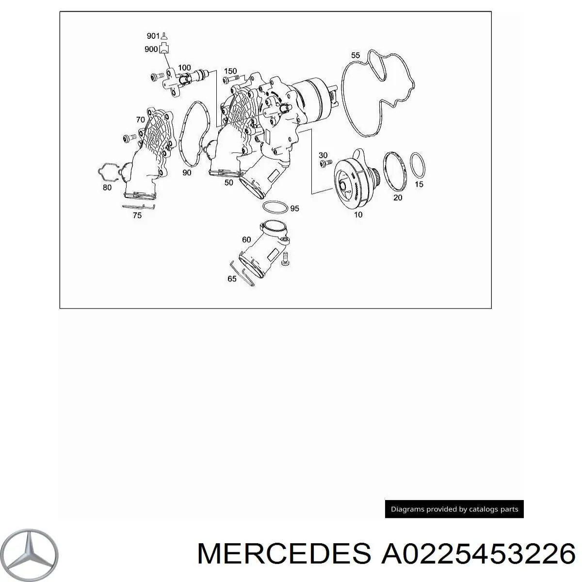  Mercedes A0225453226 precio, desde 16,52 EUR
