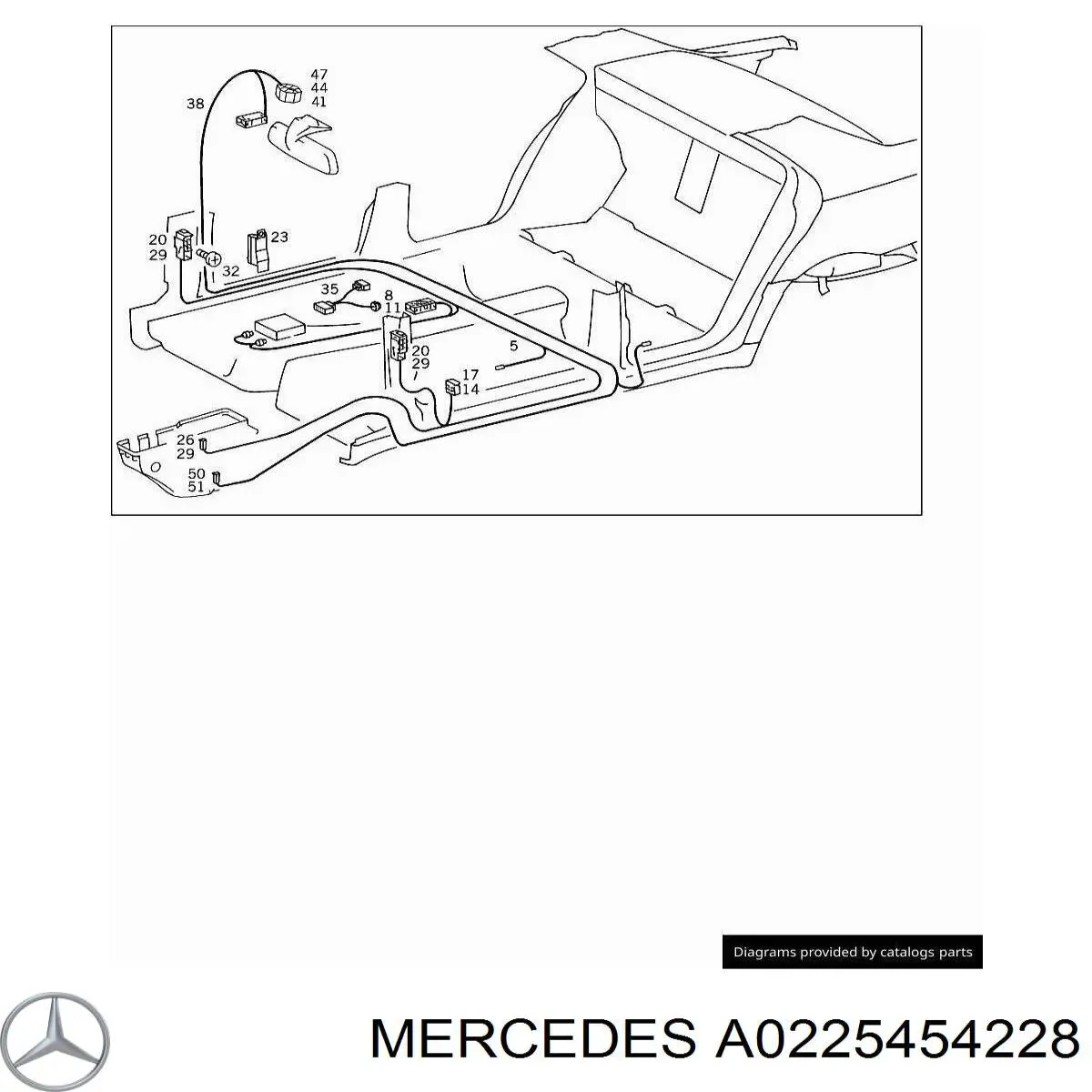  Mercedes A0225454228 precio, desde 9,01 EUR