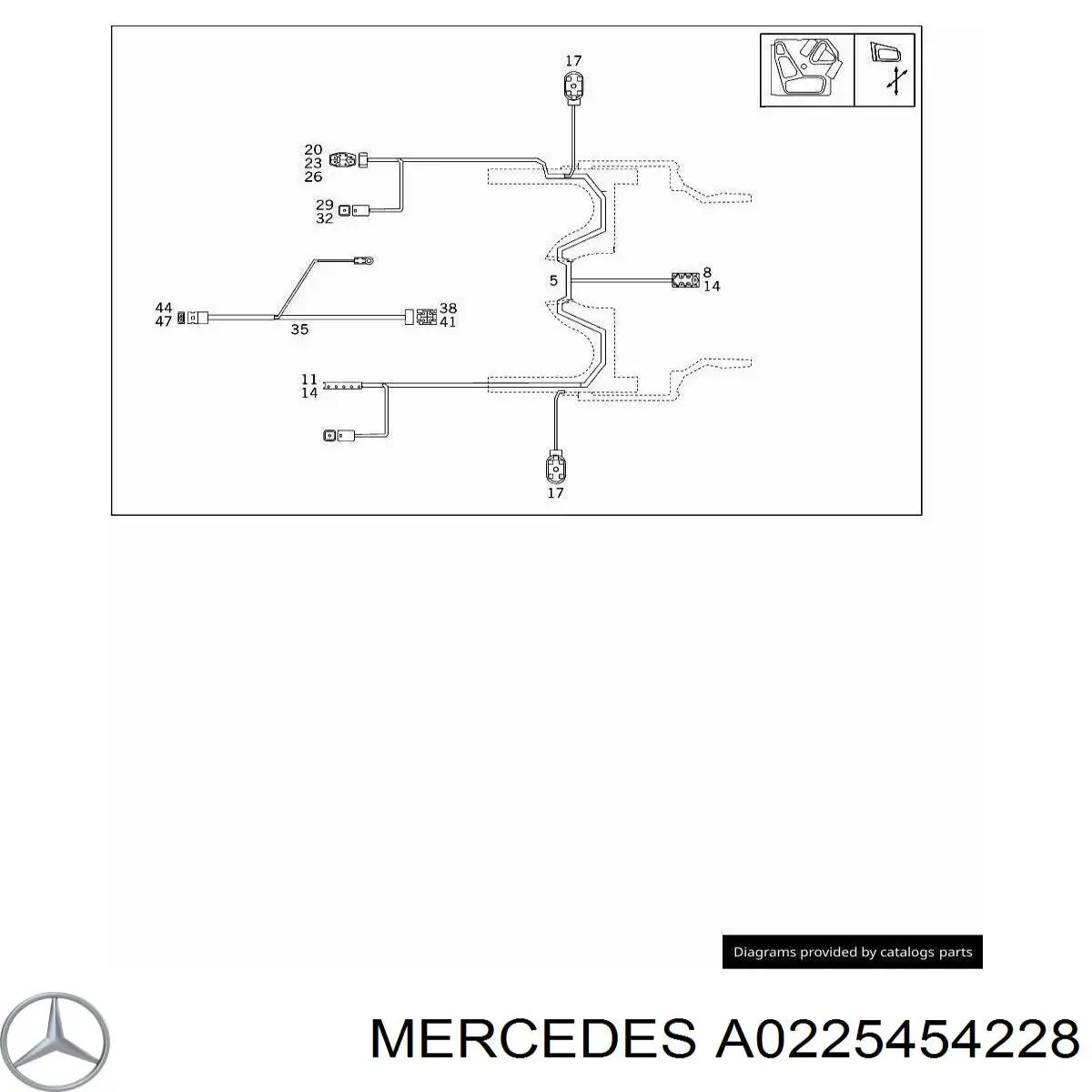 A0225454228 Mercedes