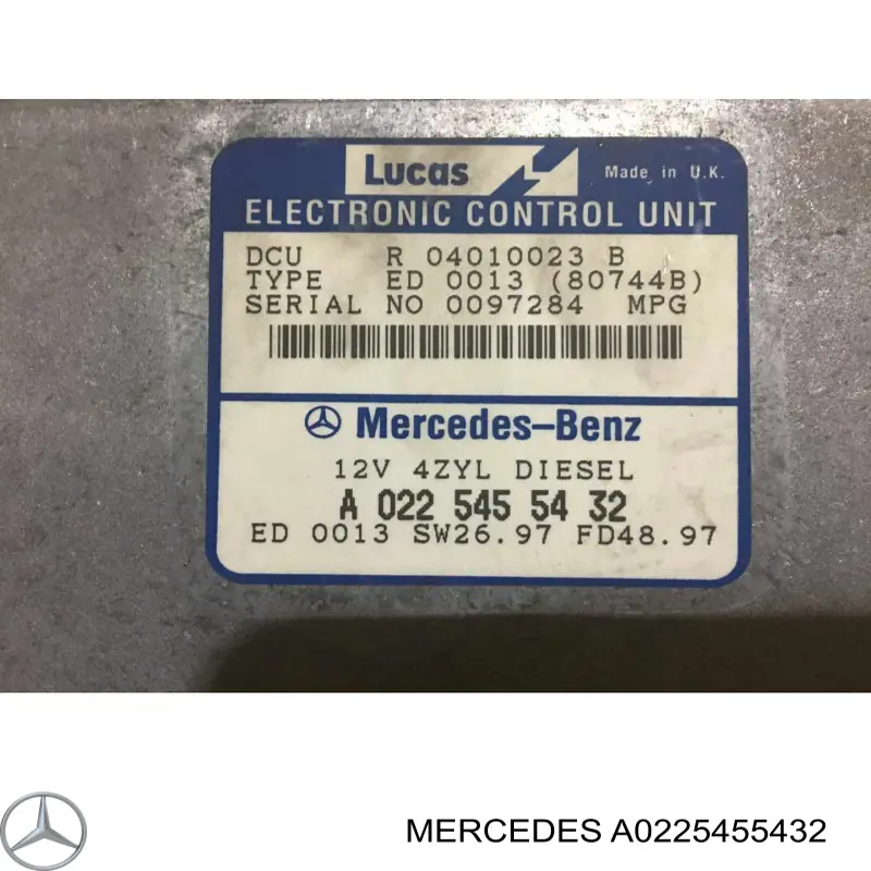 A0225455432 Mercedes