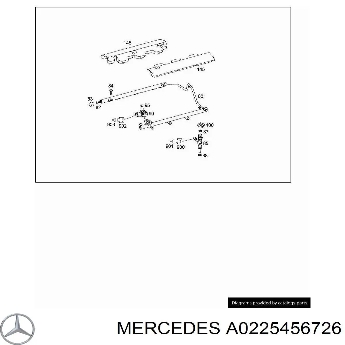 Vaso de bujía Mercedes A0225456726 precio, desde 4,83 EUR