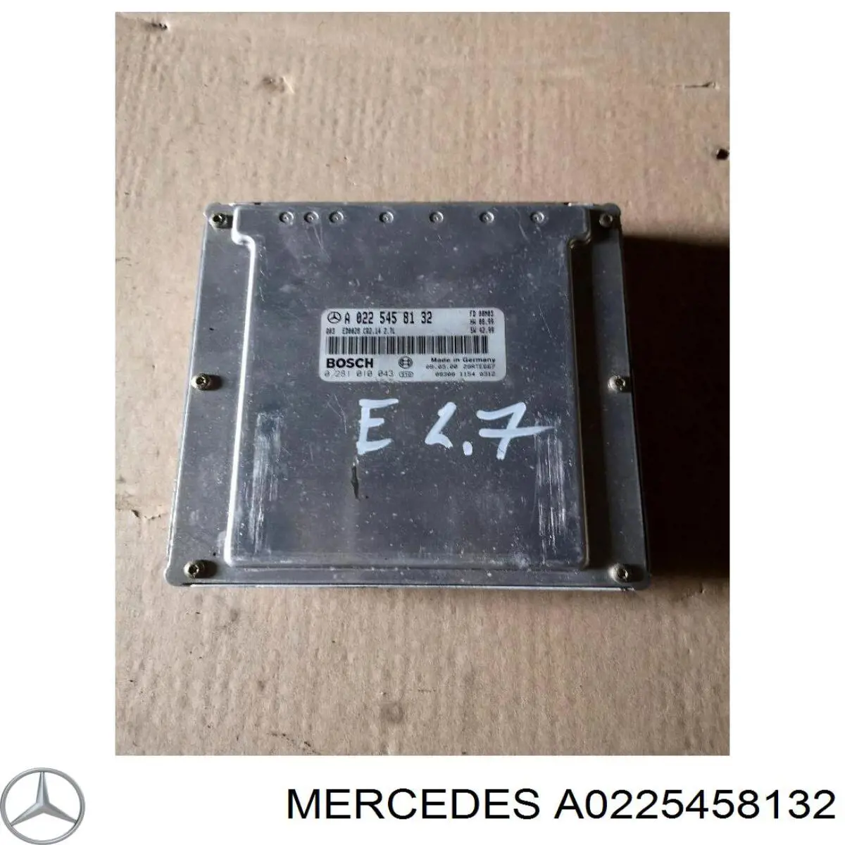 Unidad de control del motor  Mercedes A0225458132 precio, desde 117,61 EUR