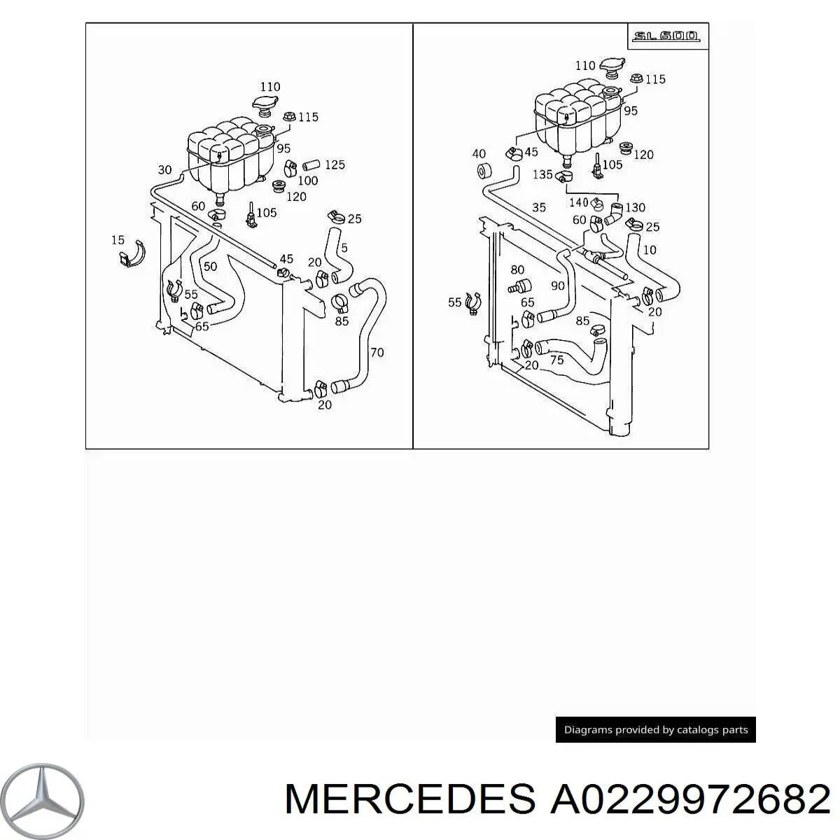  Mercedes A0229972682 precio, desde 70,16 EUR