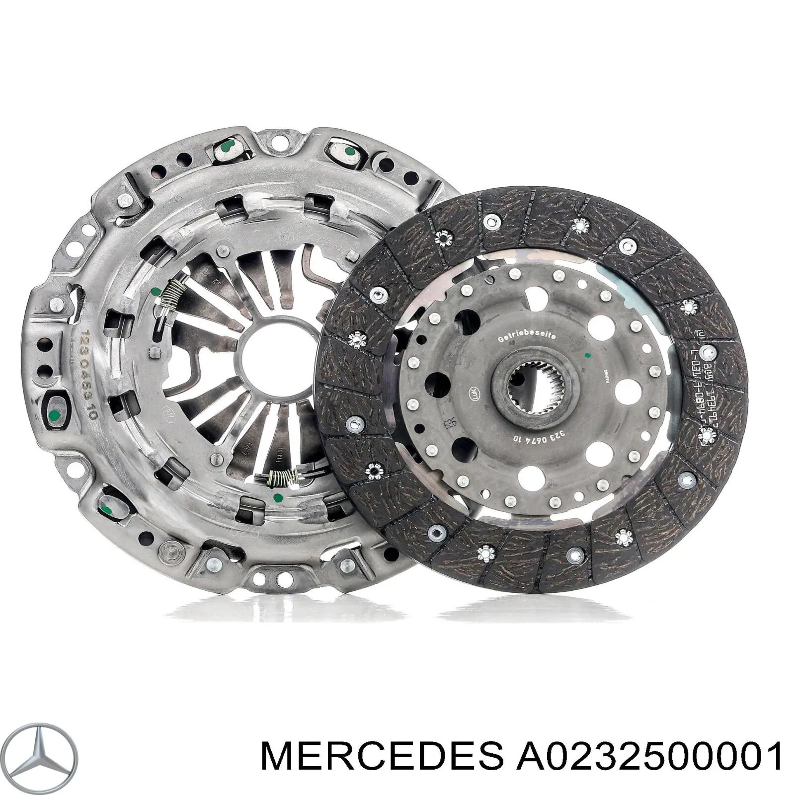 A0232500001 Mercedes embrague