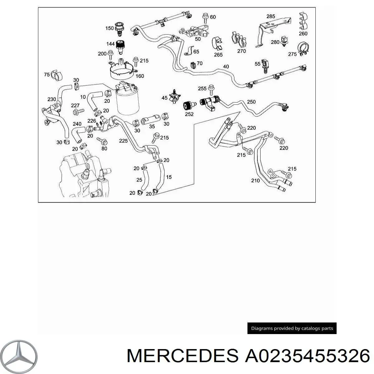  Mercedes A0235455326 precio, desde 12,22 EUR