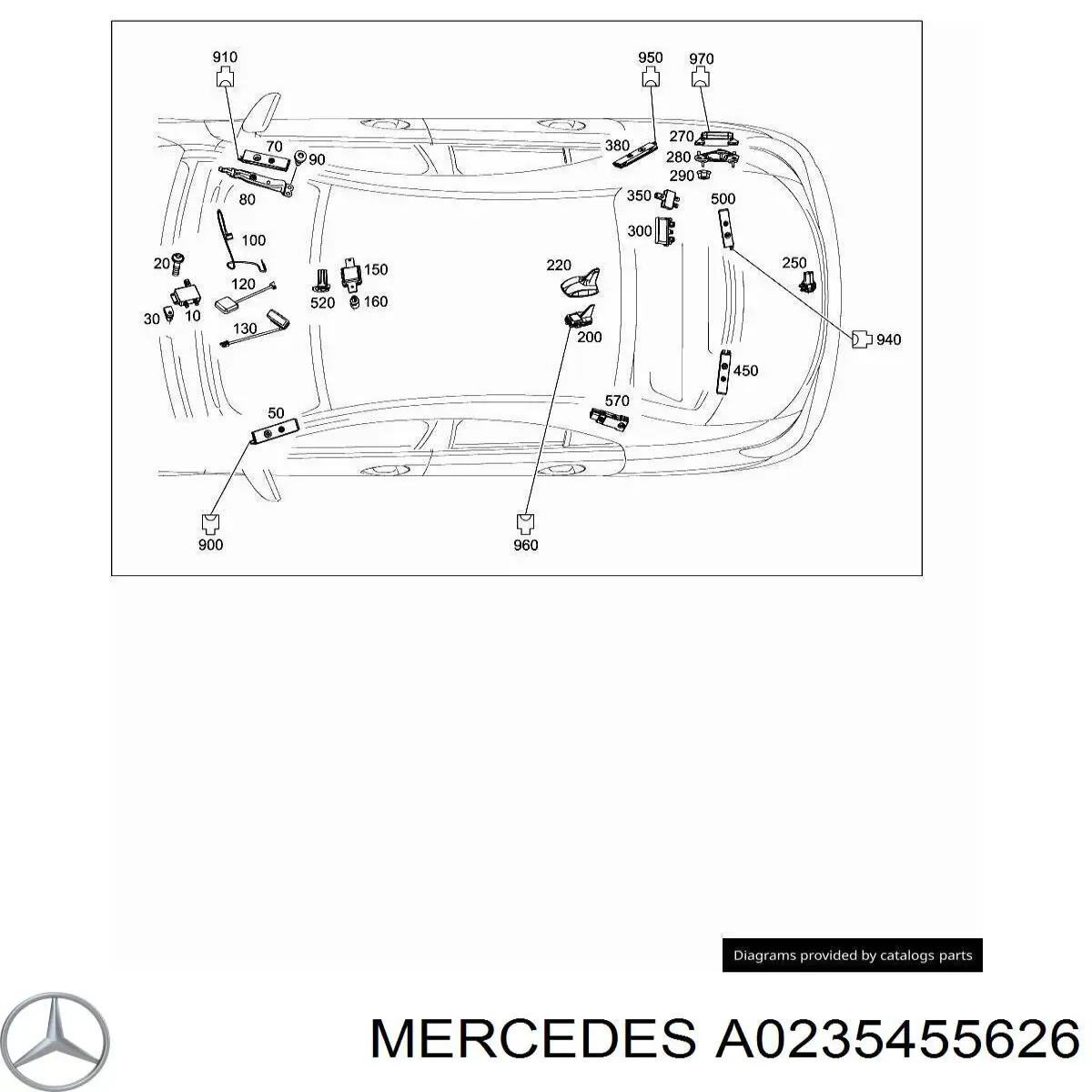 A0235455626 Mercedes