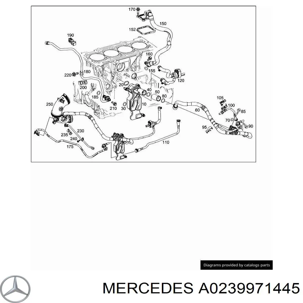 A0239971445 Mercedes