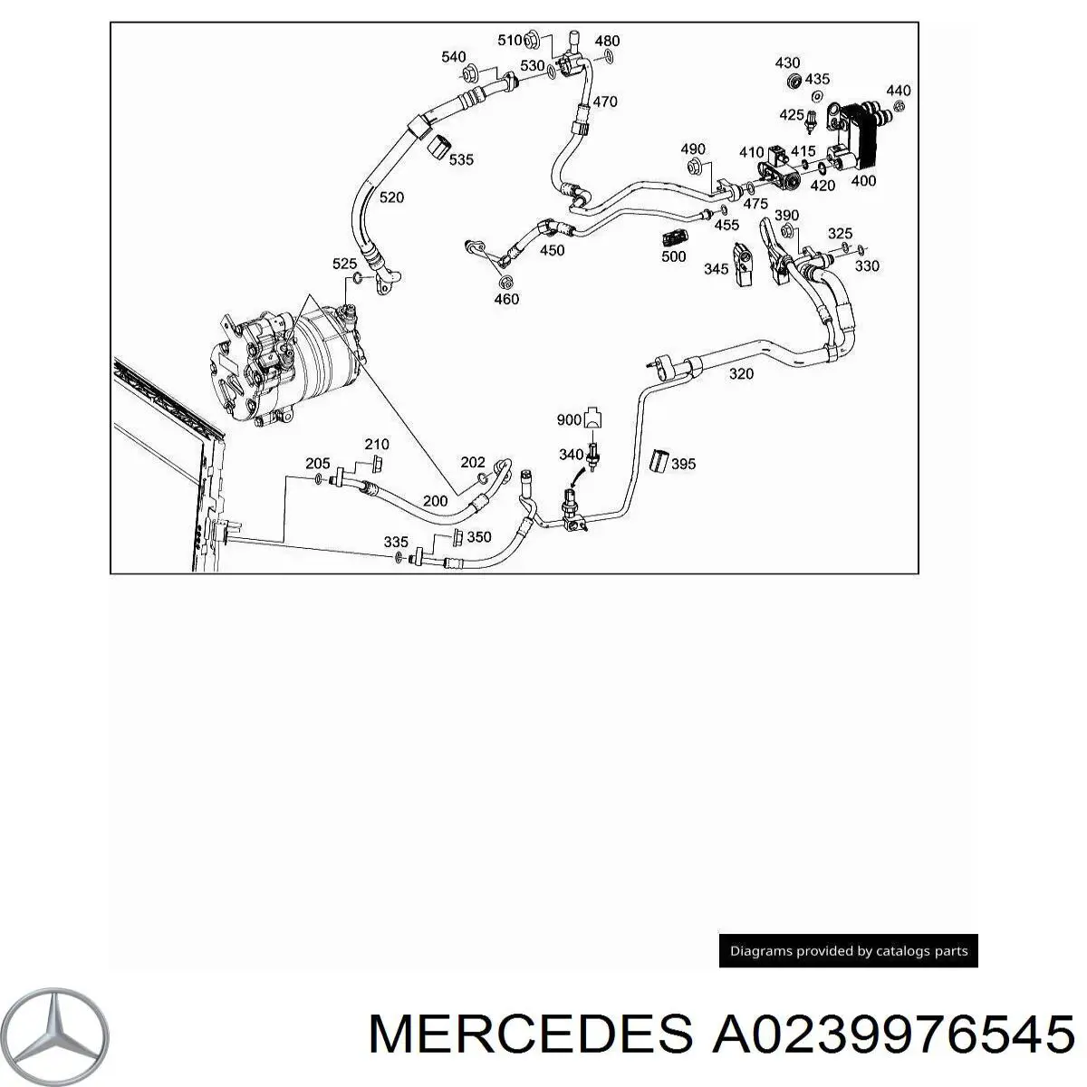  Mercedes A0239976545 precio, desde 14,79 EUR
