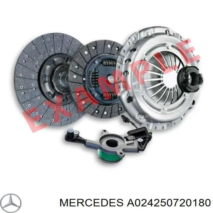 Comprar A024250720180 Mercedes Kit de embrague completo