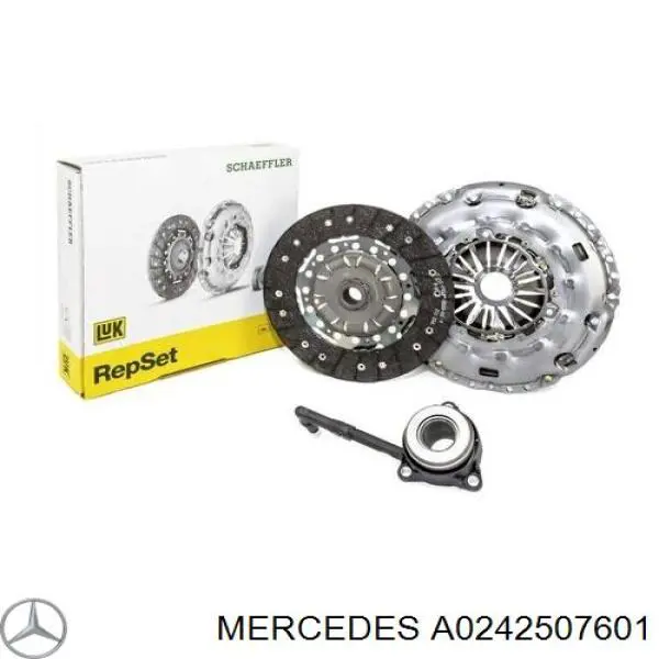 0242507601 Mercedes kit de embrague (3 partes)