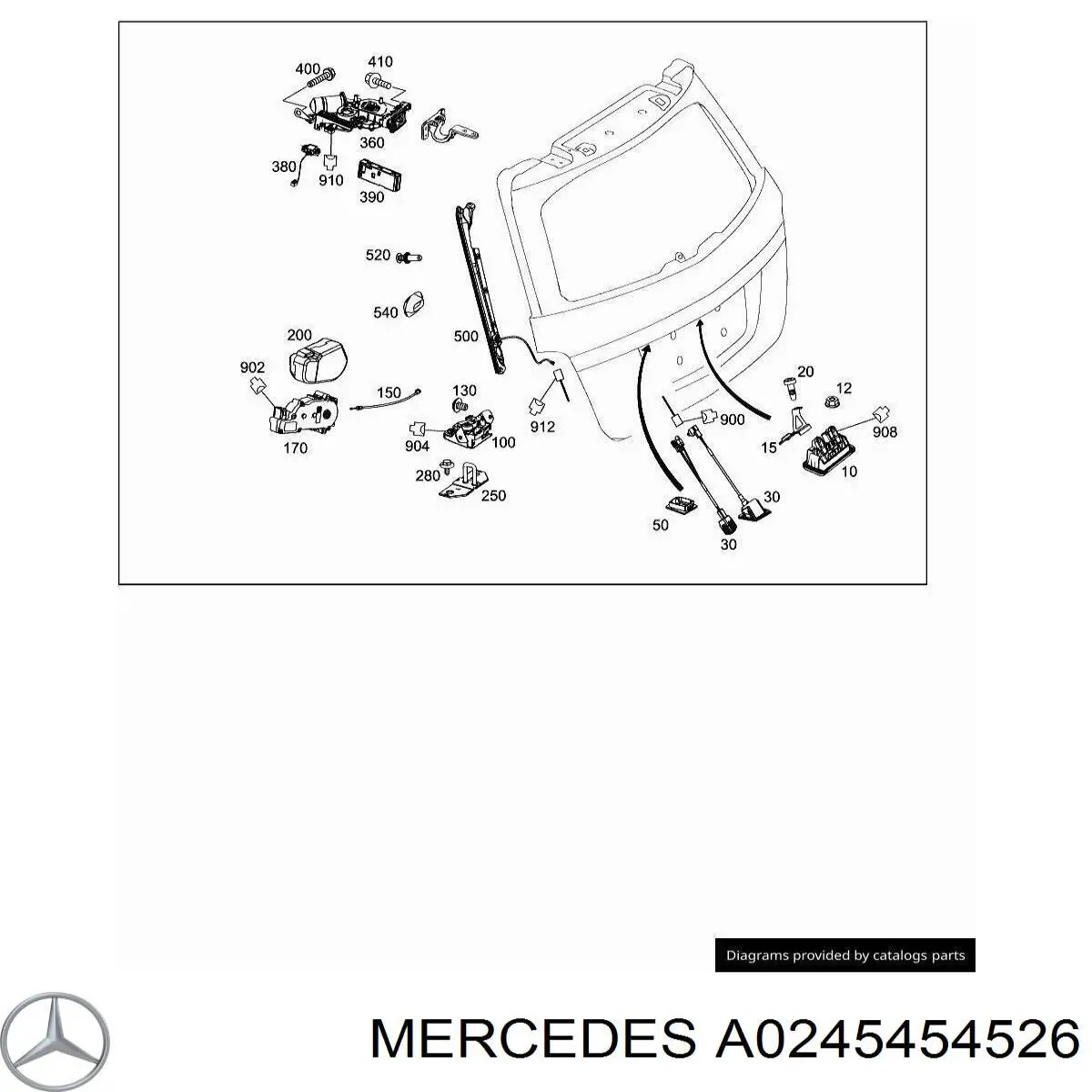 A0245454526 Mercedes