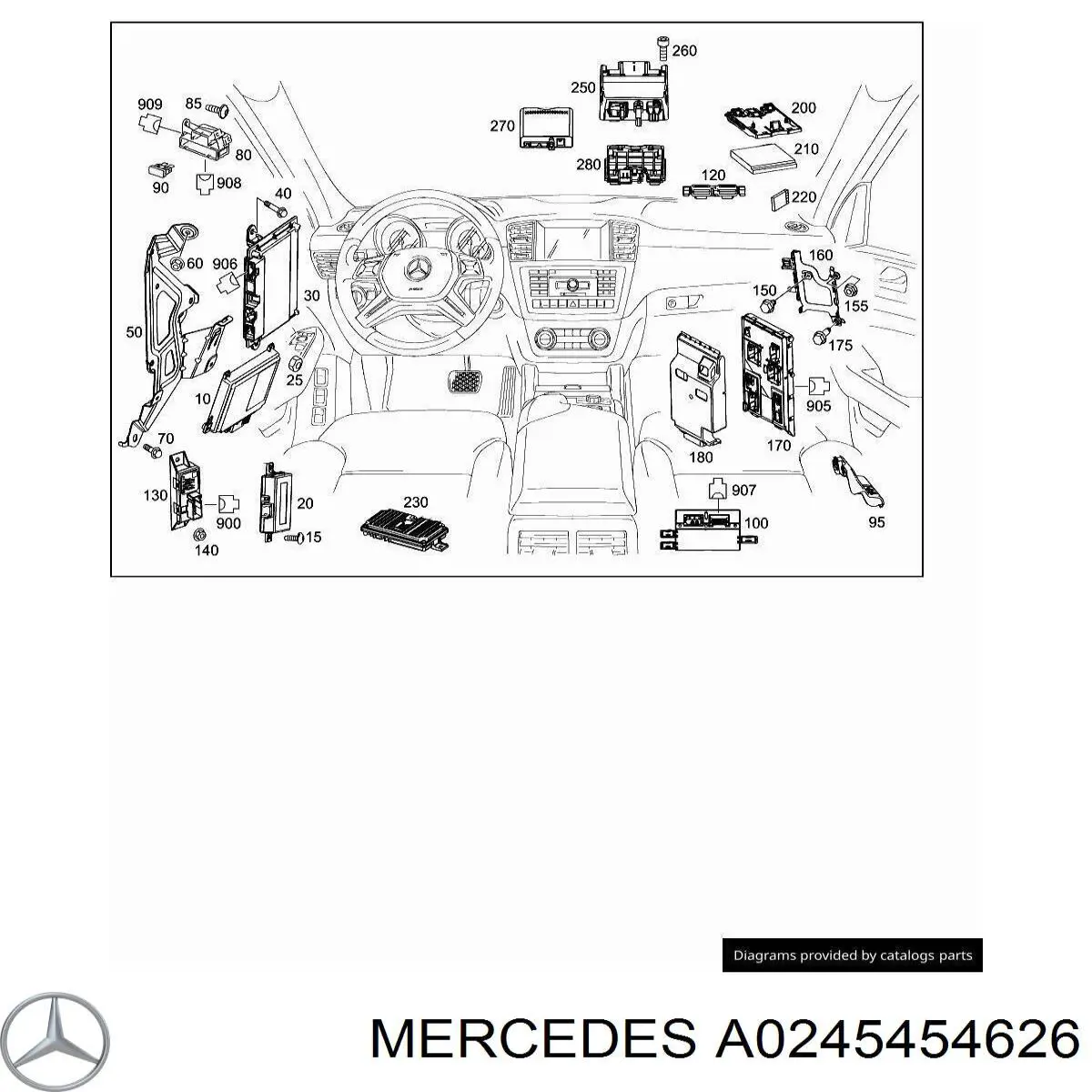 A0245454626 Mercedes