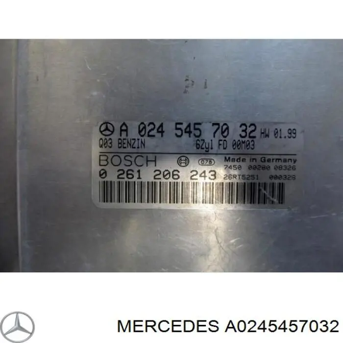 1121536679 Mercedes centralina del motor / modulo de control del motor (ecu)