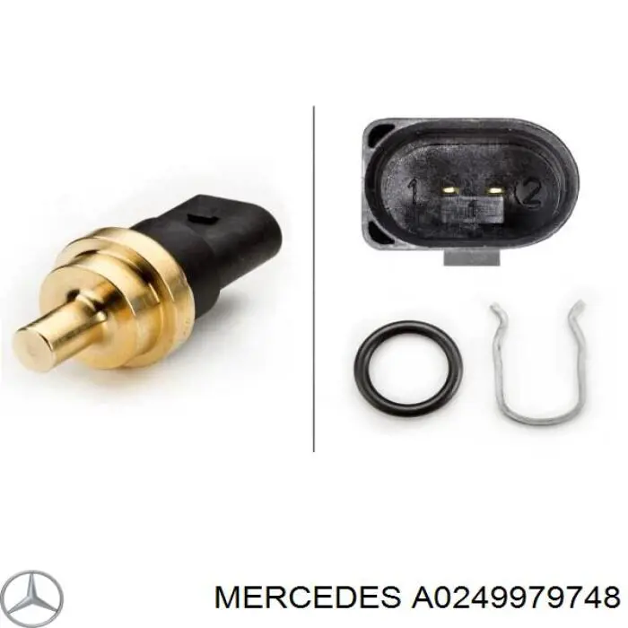 Sensor de temperatura del refrigerante Mercedes A0249979748 precio, desde 12,68 EUR