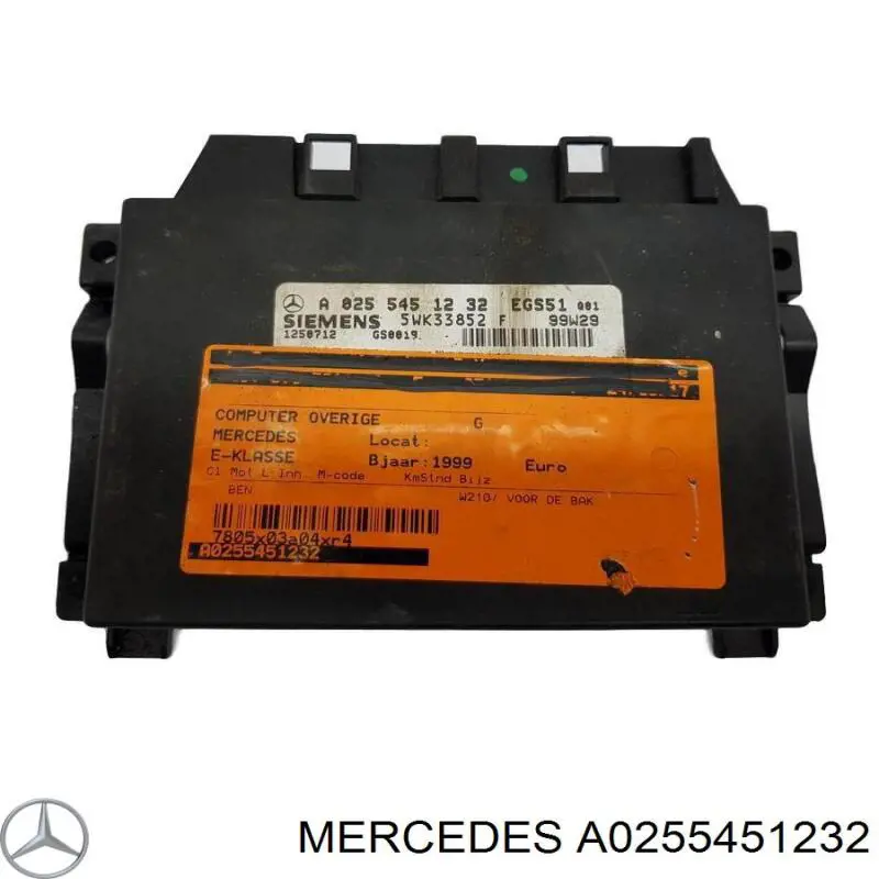  Mercedes A0255451232 precio, desde 72,60 EUR
