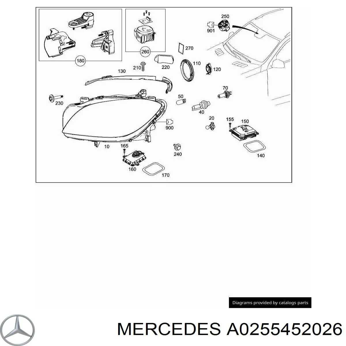 A0255452026 Mercedes