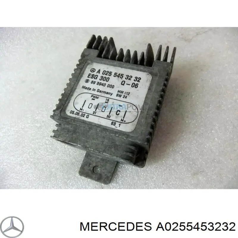 Comprar A0255453232 Mercedes Regulador de velocidad del ventilador de refrigeración (unidad de control)