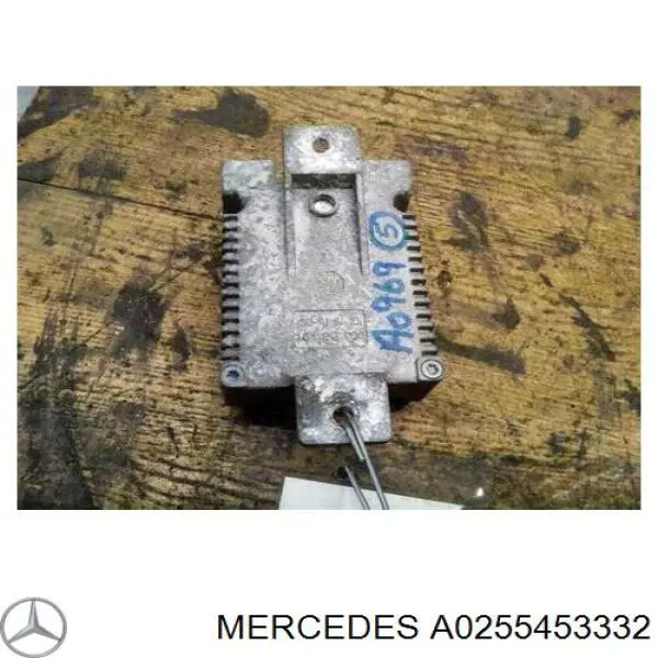 A0255453332 Mercedes control de velocidad de el ventilador de enfriamiento (unidad de control)