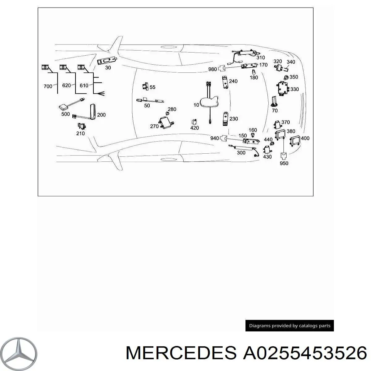 A0255453526 Mercedes