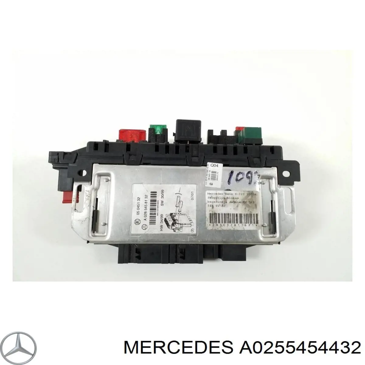 A0255454432 Mercedes Módulo de control de la dirección