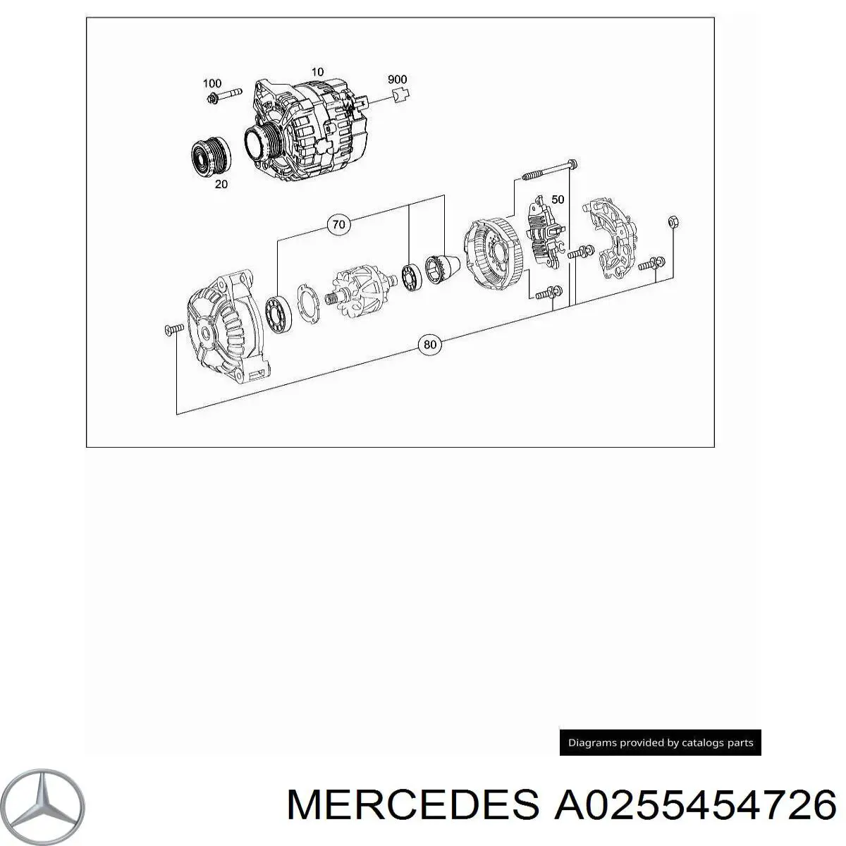 Comprar A0255454726 Mercedes 