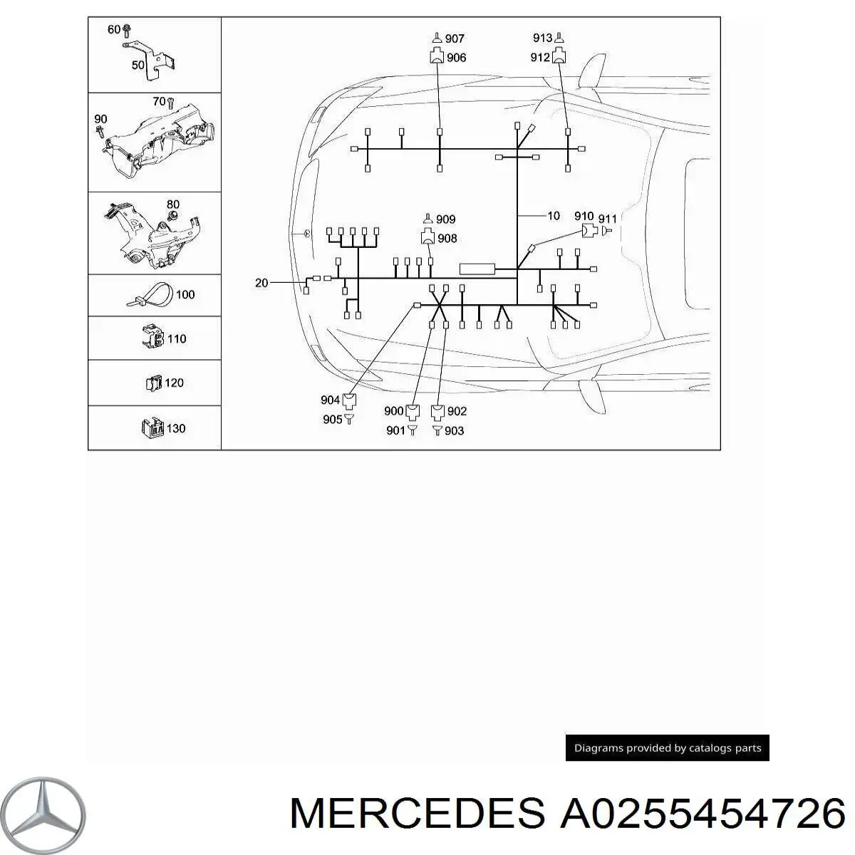 A0255454726 Mercedes 
