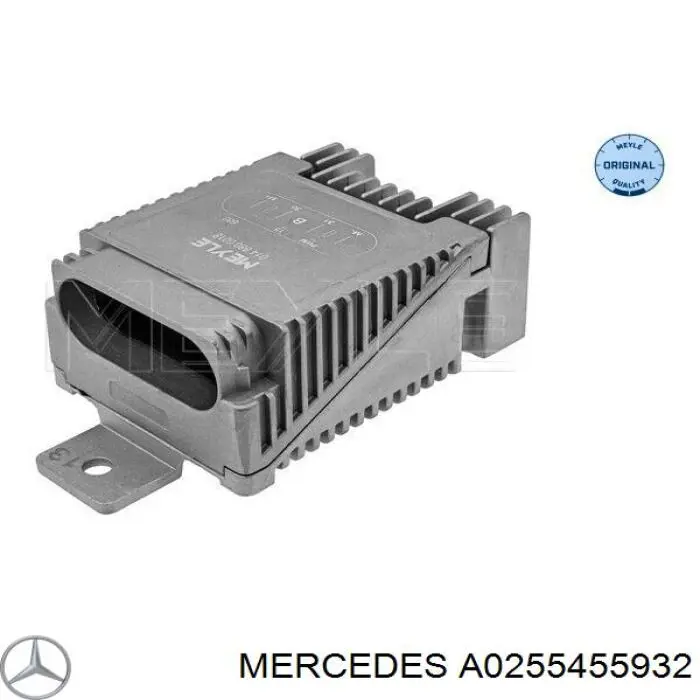 A0255455932 Mercedes control de velocidad de el ventilador de enfriamiento (unidad de control)