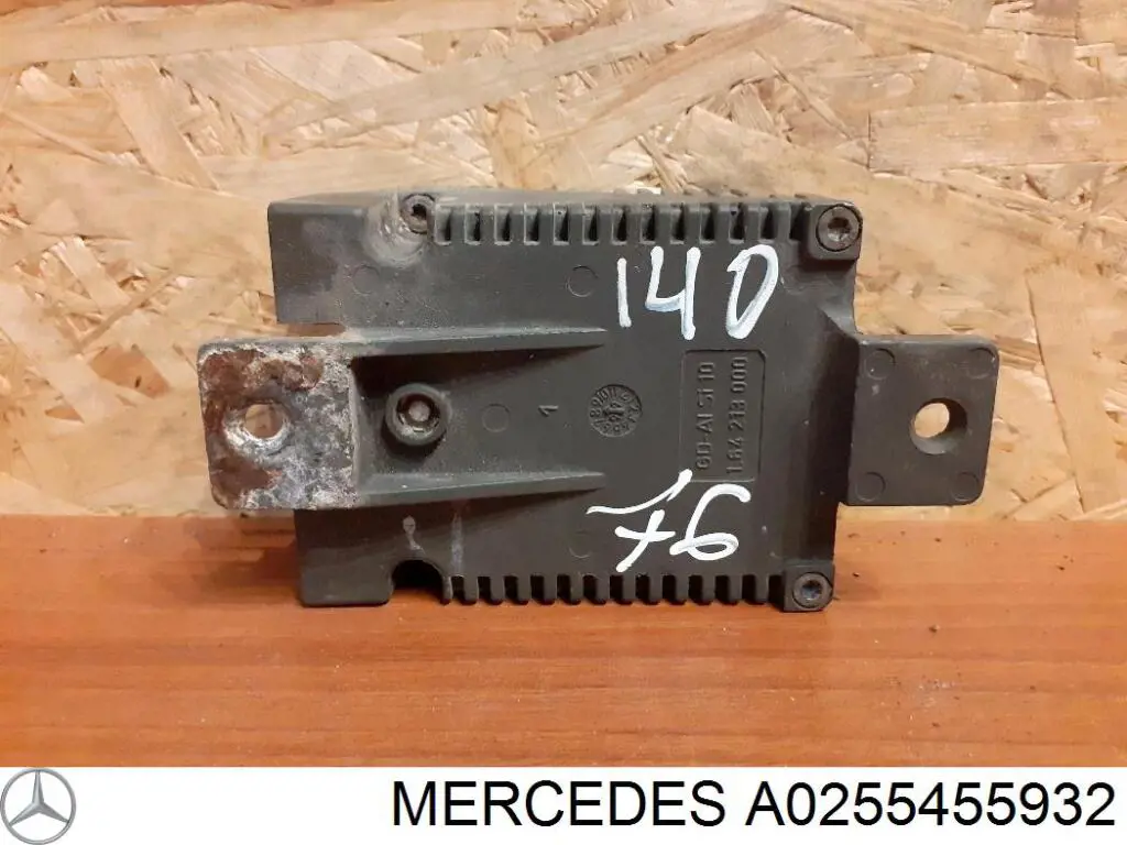 Comprar A0255455932 Mercedes Regulador de velocidad del ventilador de refrigeración (unidad de control)