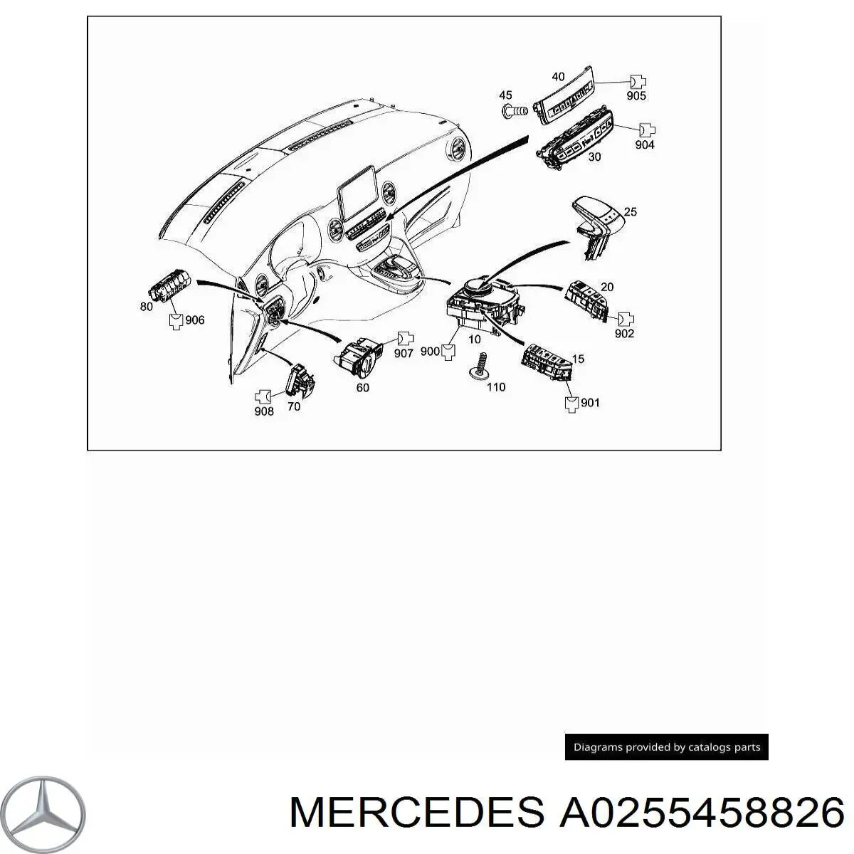 A0255458826 Mercedes