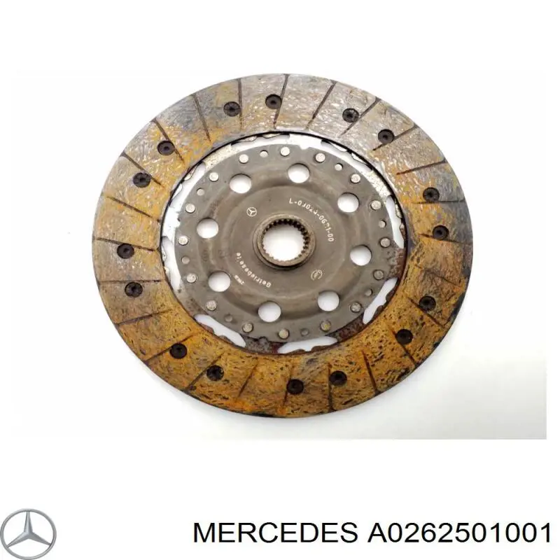 A026250100180 Mercedes Embrague motor