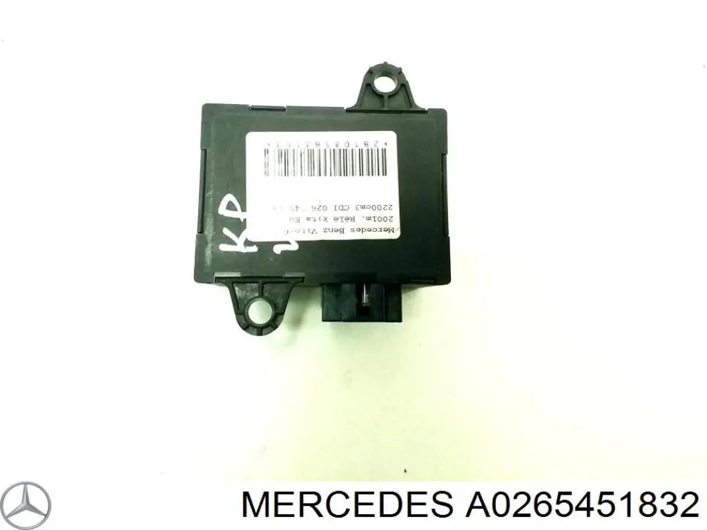 A0265451832 Mercedes