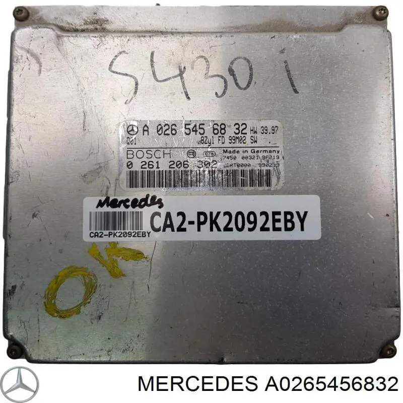 Unidad de control del motor  Mercedes A0265456832 precio, desde 174,24 EUR