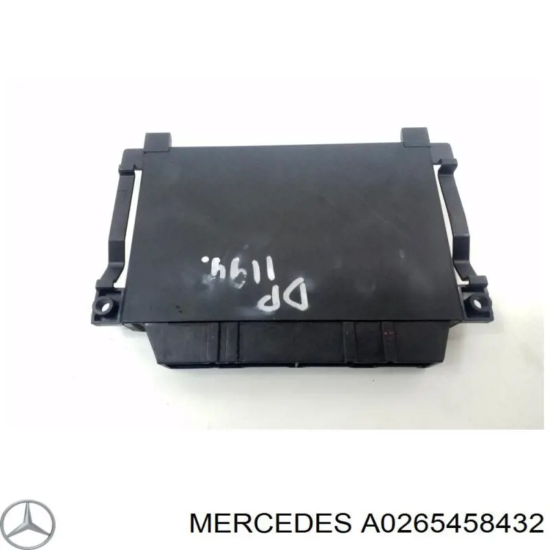 A0265458432 Mercedes módulo de control del motor (ecu)