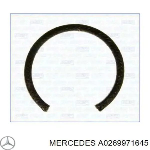 A0269971645 Mercedes junta (anillo de la manguera de enfriamiento de la turbina, dando)