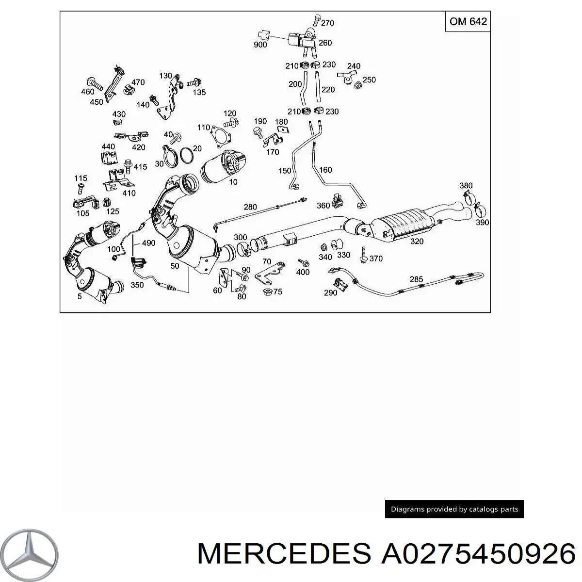  Mercedes A2035453828 precio, desde 7,50 EUR