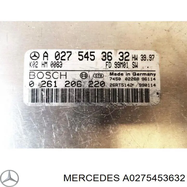 Comprar A0275453632 Mercedes ECU