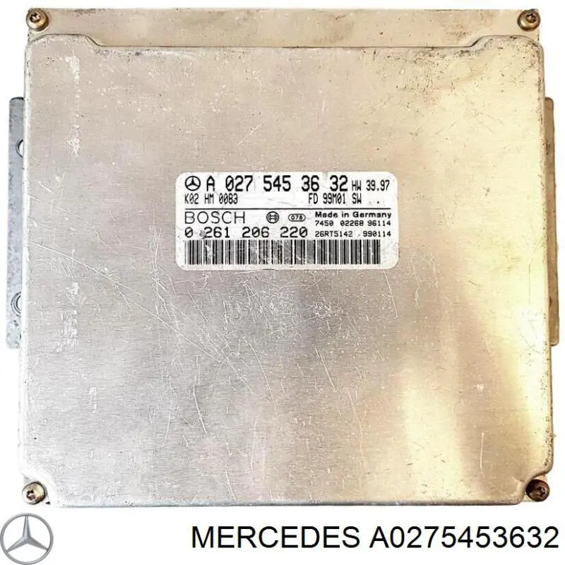A0275453632 Mercedes módulo de control del motor (ecu)