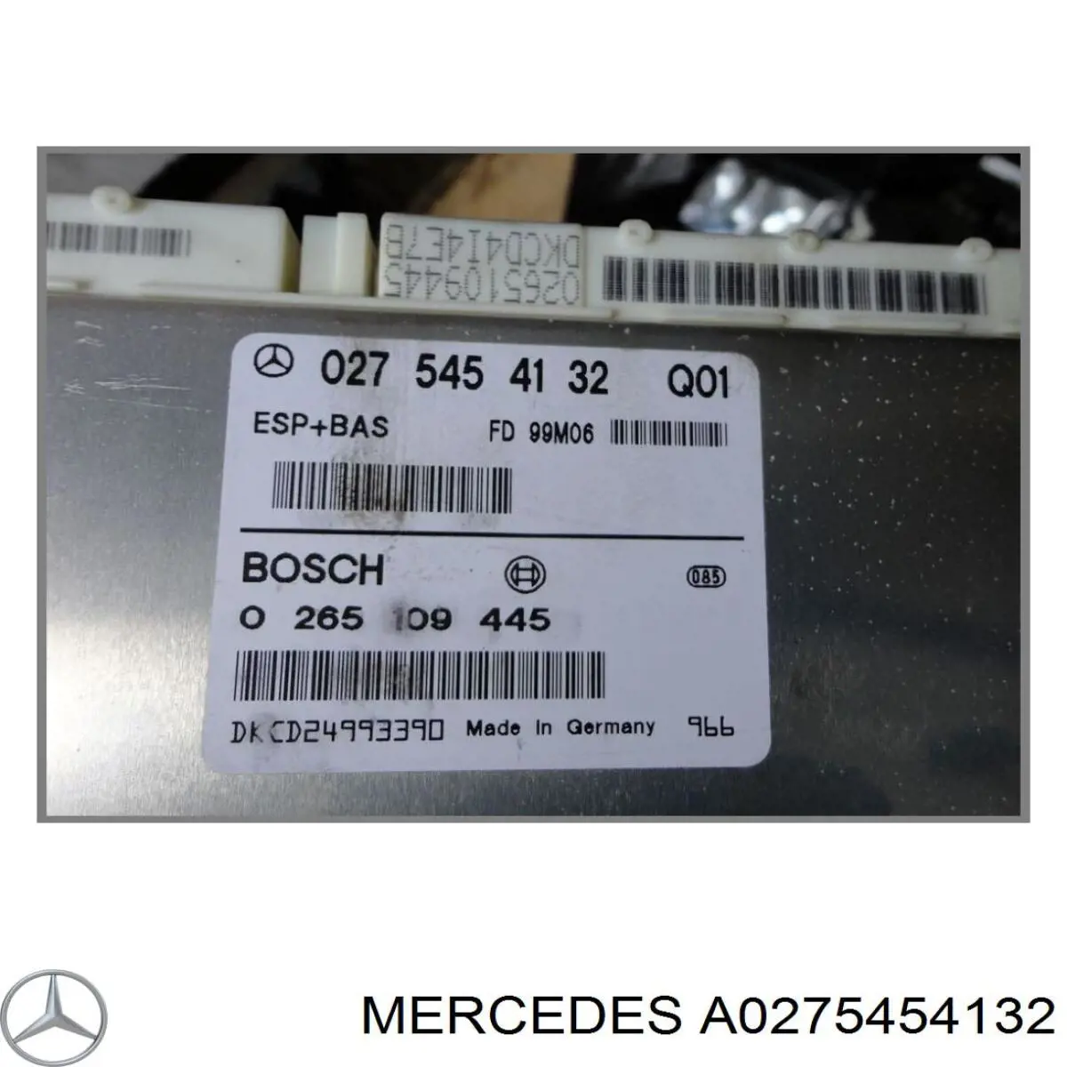 Módulo de control de ESP Mercedes A0275454132 precio, desde 27,59 EUR