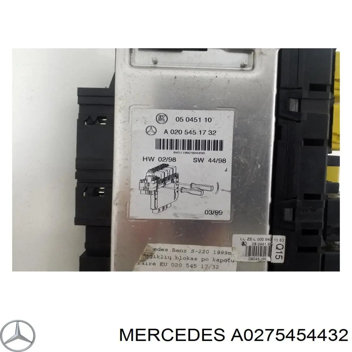 Caja fusibles Mercedes A0275454432 precio, desde 90,02 EUR