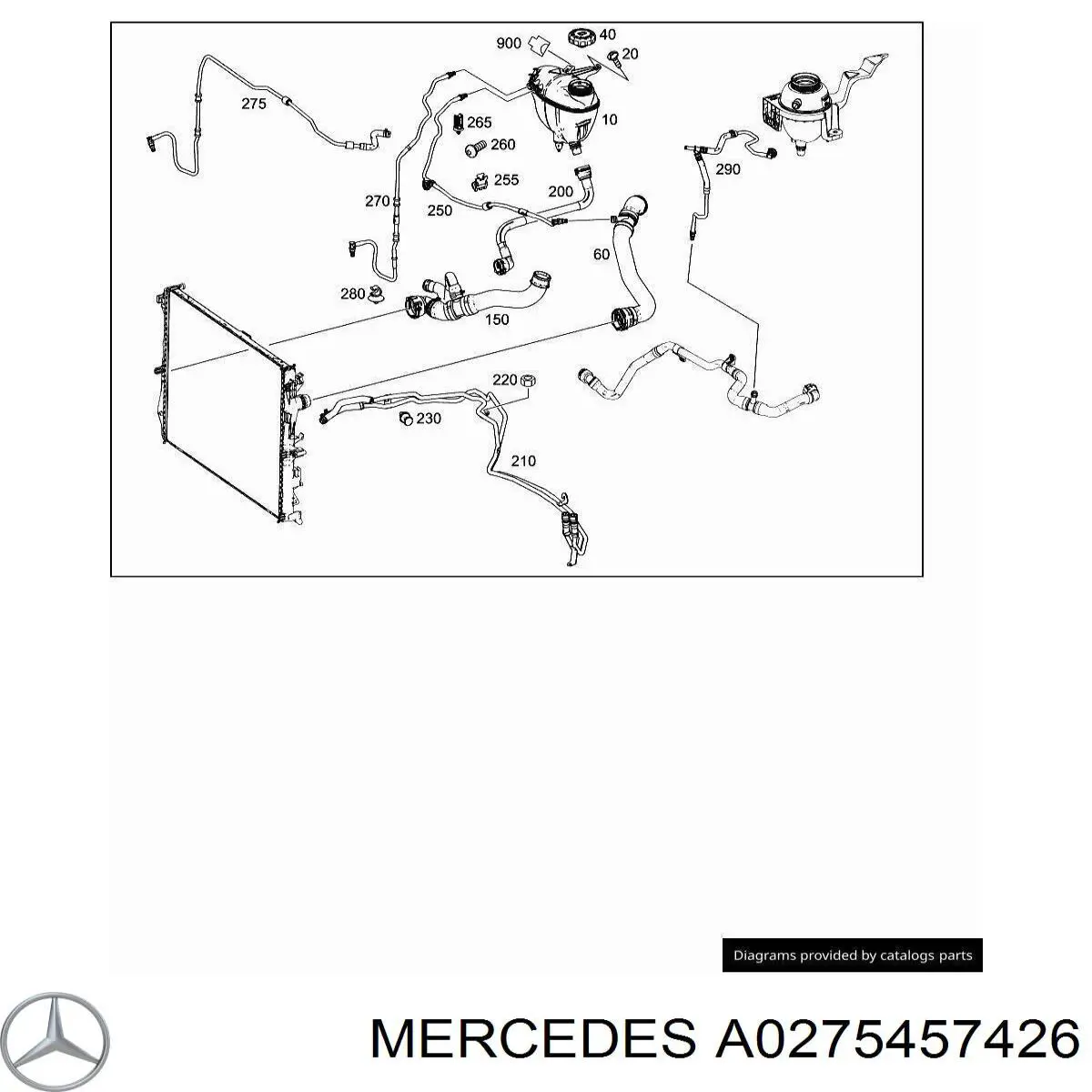  Mercedes A0275457426 precio, desde 3,98 EUR