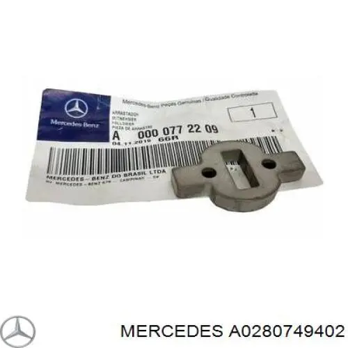 A0280749402 Mercedes No usar, para eliminación