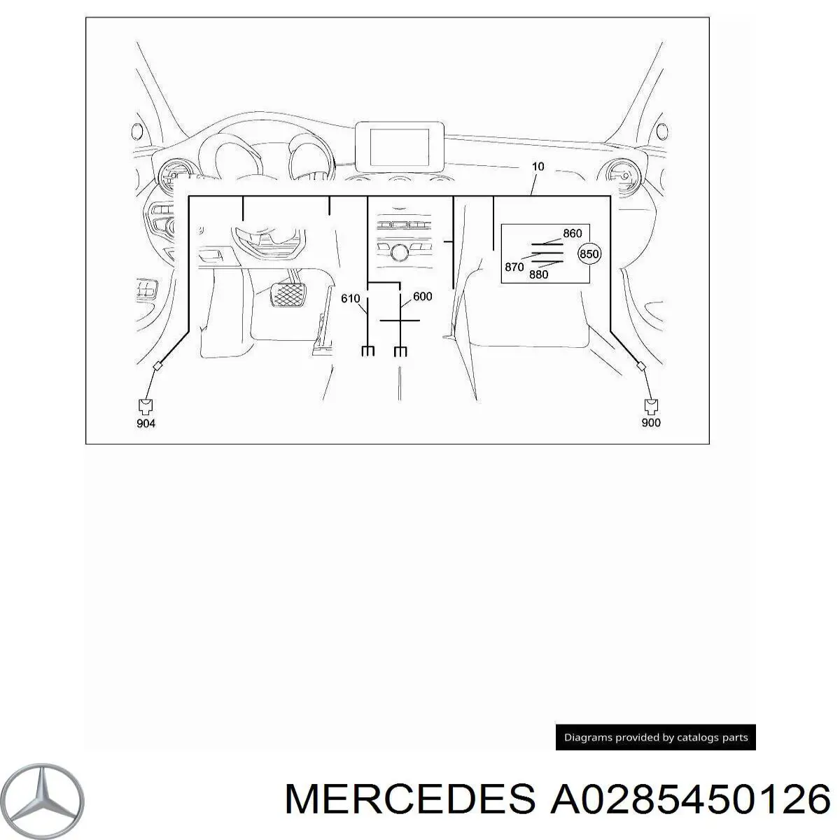 Comprar A0285450126 Mercedes 