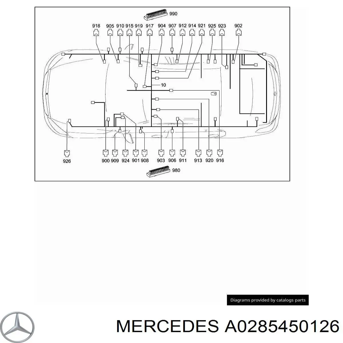  Mercedes A0285450126 precio, desde 4,87 EUR