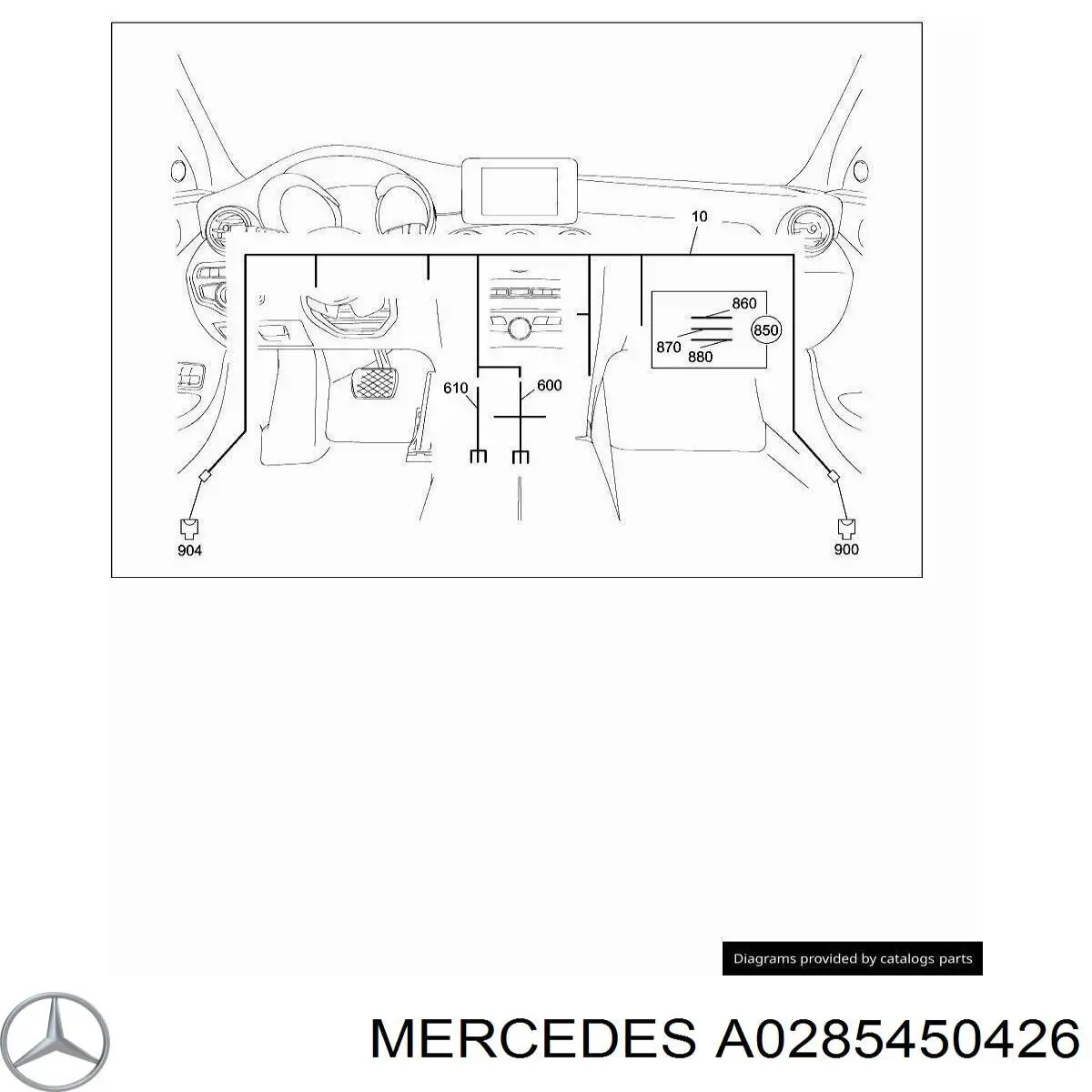 A0285450426 Mercedes 