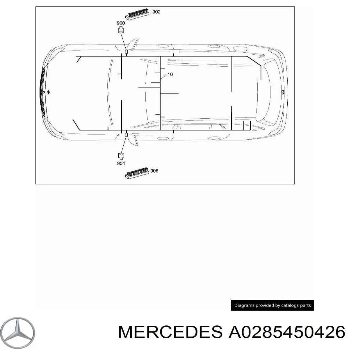  Mercedes A0285450426 precio, desde 4,76 EUR